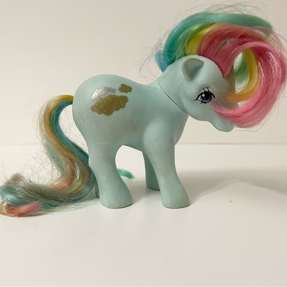 Vintage 1983 My Little Pony Sunlight Glitter Rainbow Pony